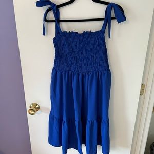 Tie strap dress